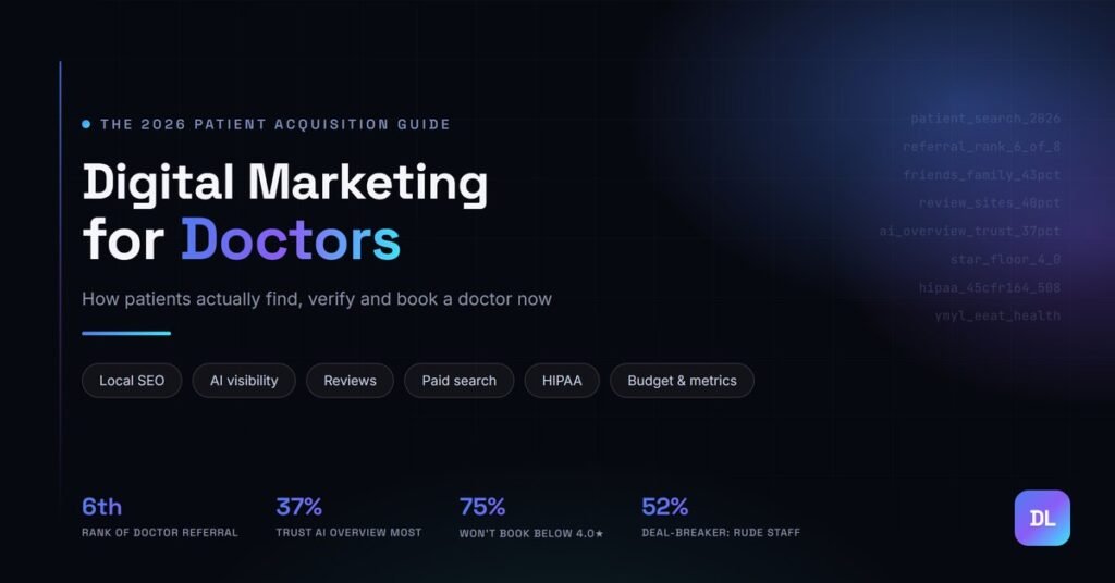 Digital marketing for doctors and clinics in 2026